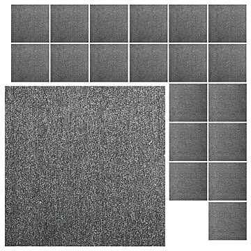 【20枚】消臭タイルカーペット 50×50 TKP-SS50 全5色