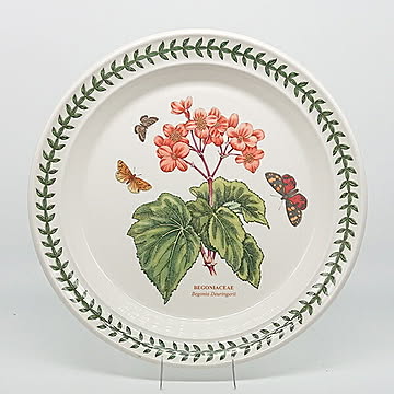 ポートメリオン　ボタニックガーデン　プレート20cm Begonia（ベゴニア）BG05072　洋食器　イギリス　ボタニック