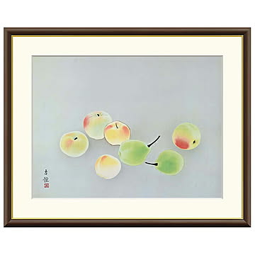 額絵 菓子 小林古径 42x34cm 三幸