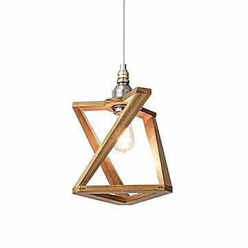 AMP WOODEN SHADE LAMP TRI STD アンパサンド ウッデンシェードランプ トリオ スタンダード ペンダントライト ペンダントランプ天井照明 LED対応 E26 〜60W×1