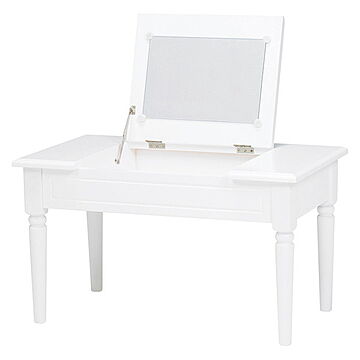 Costait 2WAY テーブル型化粧台 ホワイト 小物収納