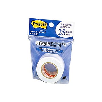 (まとめ) 3M ポスト・イット カバーアップテープ詰替用 25mm幅×10m CV-25RN 1個  【×50セット】