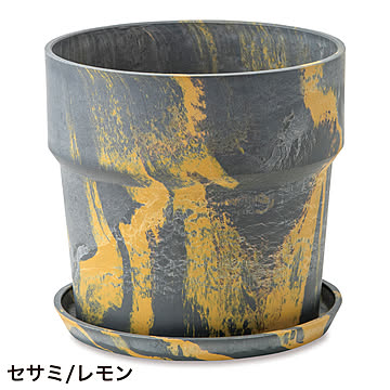 アーバンプランツポット マーブル φ19.5cm 6号鉢 (gg634051)