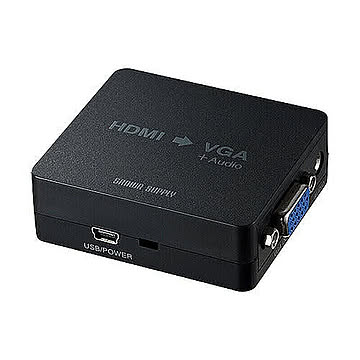 サンワサプライ　HDMI信号VGA変換コンバーター　VGA-CVHD1 管理No. 4969887592847