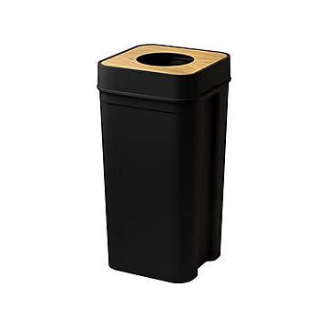 like-it ライクイット Multipurpose bin 45 Woodtop マルチパーパスビン45 木目調天板 LBD-53WT ゴミ箱 ごみ箱 分別可 45リットル ごみ袋が見えない