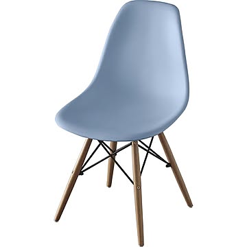 デザインチェア 木/スチール脚 PP-623