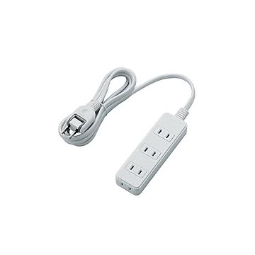 【5個セット】 エレコム シャッタータップ/4個口/2m/ホワイト T-ST02N-2420WHX5