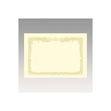 （まとめ） OA賞状用紙 クリーム賞状用紙・縦書き 10-1077 10枚入 【×3セット】