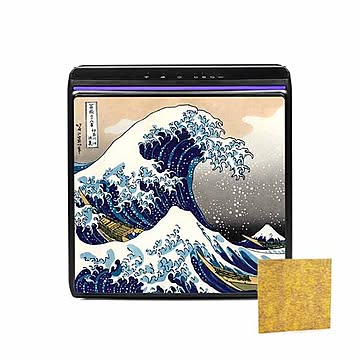 Rabbit Air ラビットエアー A3 Artist series 空気清浄機 アーティストシリーズ「神奈川沖浪裏」 SPA-1000NJG エアクリーナー 花粉 ウイルス ハウスダスト
