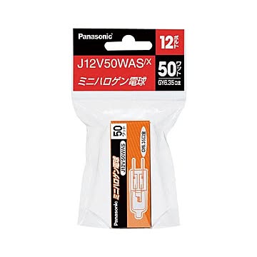 まとめ12V用ミニハロゲン電球 J12V50WAS 50W 10個入×3セット