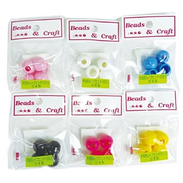 手芸用ループエンド15mm 色アソート【12個セット】 621-04