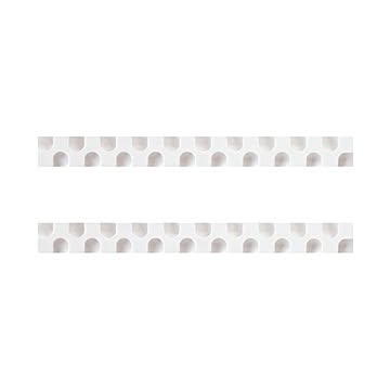 （まとめ）コクヨ 消しゴム カドケシスティックつめ替え用消しゴム（ホワイト・ホワイト）ケシ-U600-1 1セット（20本：2本×10パック）【×5セット】