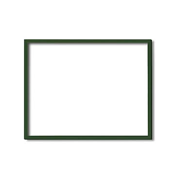 デッサン額縁/フレーム 【三三サイズ 606×455mm】 グリーン(緑) 壁掛けひも付き 化粧箱入り 5767