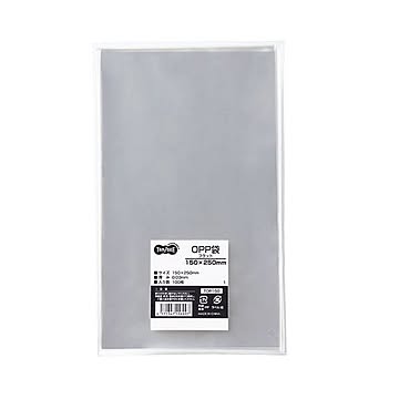 (まとめ) TANOSEE OPP袋 フラット 150×250mm 1セット（1000枚：100枚×10パック）  【×5セット】
