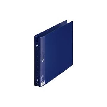 （まとめ）プラス 2リングファイルFC-171RF B4E 35mmネイビー【×10セット】