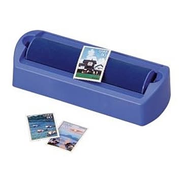 （まとめ） オープン 切手ぬらし器 R-35 青 1個入 【×3セット】