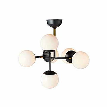 Bliss mini 6-ceiling light ブリスミニ6シーリングライト  (電球別売) AW-0627Z シーリングランプ 3灯 天井照明 LED対応 E17 〜40W×6