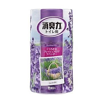 （まとめ）エステー トイレの消臭力 ラベンダー400ml 1セット（5個）【×10セット】