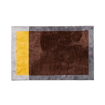 【BRID】FRAME BLOCK HOOK RUG 130×190