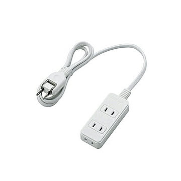 エレコム 電源タップ(雷ガード付き) T-KS02-2310WH 管理No. 4953103319196
