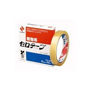 （まとめ）ニチバン セロテープ CT-15 15mm×35m【×10セット】