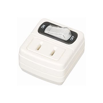 (まとめ)YAZAWA 省エネタップ Y02F110WH×10セット
