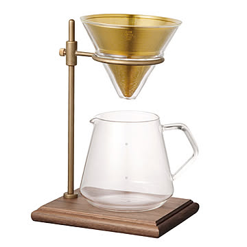 KINTO コーヒーサーバー セット COFFEE スタンド ヴィンテージ　 おしゃれ インテリア 雑貨　ドリップポット★ブリューワースタンドセット 4cups