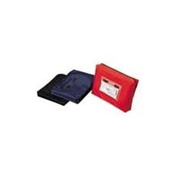 （まとめ）クルーズ メールバック MB-800RE B4 マチ付 レッド【×2セット】