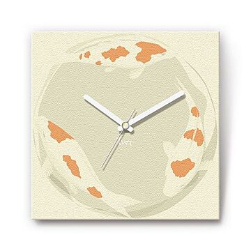 鯉 戦国ファブリック掛時計