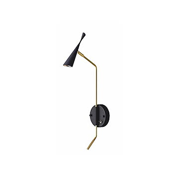 Gossip LED-wall lamp ゴシップLEDウォールランプ (LED内蔵) AW-0665E ウォールライト ブラケットライト 壁面照明 壁掛照明 トグルスイッチ 真鍮