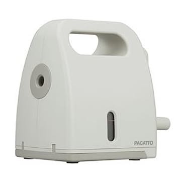 （まとめ） 手動式シャープナー PACATTO（パカット） ベージュ NEK-H101-BE【×5セット】