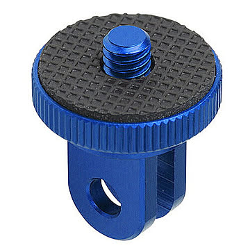 エツミ GoPro対応 カメラアダプター用スクリュー ブルー VE-6968 管理No. 4975981847196