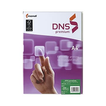 伊東屋 DNS プレミアム A4 200g ホワイト 250枚 DNS504