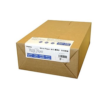 (まとめ) 長門屋商店 ホワイトペーパー B5 最厚口 135kg ナ-541 1冊(500枚) ×2セット