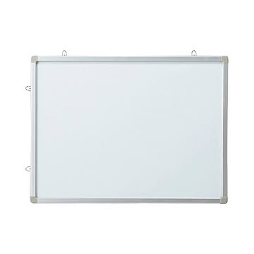 （まとめ） TANOSEE ホワイトボード 無地 602×452mm 1枚 【×4セット】