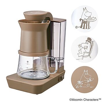 recolte MOOMIN Rain Drip Coffee Maker 2WAY仕様 ブラウン RDC-1