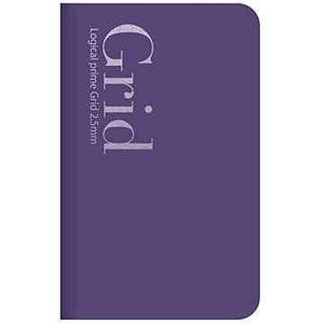 （まとめ） ロジカルプライムノート グリッド2.5 A6スリム／2.5mm方眼／120枚 NA601-13【×5セット】