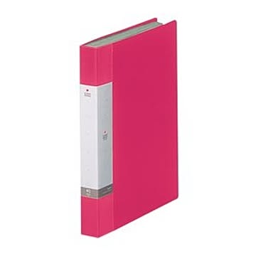 (まとめ) リヒトラブ リクエスト クリヤーブック（クリアブック） A4タテ 40ポケット 背幅32mm 赤 G3202-3 1冊 【×10セット】