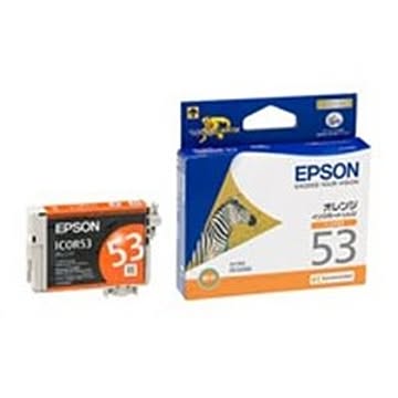 (業務用5セット) EPSON エプソン インクカートリッジ 純正 ICOR53 オレンジ