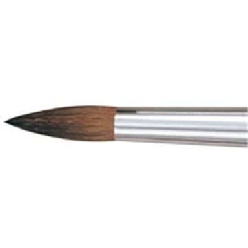 （まとめ）ぺんてる 丸筆 ZBS1-20 馬毛 20号×10セット