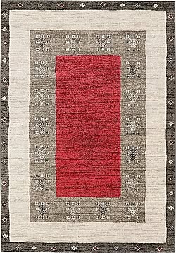 プレーベル ギャベ ウイルトン ラグ カーペット 200×250 レッド