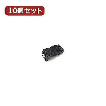 変換名人 10個セット L型アダプタ(LOCK付き) SATA-LX10 管理No. 4589452952960