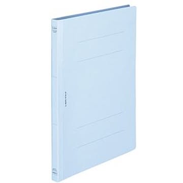 (まとめ) ライオン事務器 フラットファイル（環境） 樹脂押え具 A4タテ 150枚収容 背幅18mm ライトブルー A-510KA4S 1セット（10冊） 【×5セット】