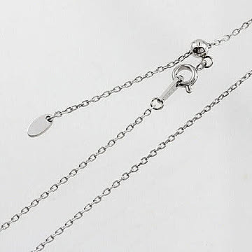 Pure カットアズキ チェーン ネックレス ペンダント 60cm PNC-213 管理No. 4966423891020