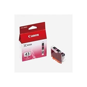 (業務用4セット) Canon キヤノン インクカートリッジ 純正 【BCI-43M】 マゼンタ