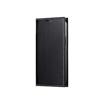 LEPLUS iPhone 13 mini 薄型PUレザーフラップケース「PRIME」 ブラック LP-IS21PRIBK