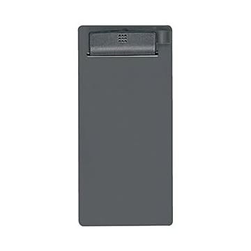 （まとめ）コクヨ クリップボードE別寸タテ（100×212mm）ダークグレー ヨハ-60DM 1セット（10枚）【×5セット】