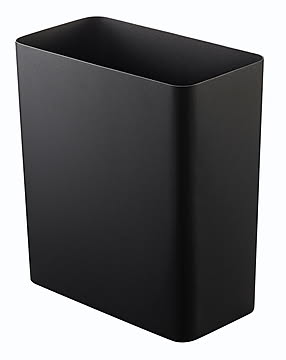 山崎実業 トラッシュカン タワー 角型 ブラック