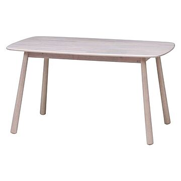 ダイニングテーブル リビングテーブル 幅135×奥行80×高さ72cm 木製 組立品 リビング ダイニング【代引不可】