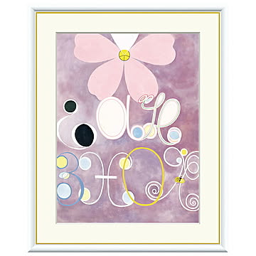 額絵 The Ten Largest No.5 Adulthood ヒルマ・アフ・クリント 42x34cm 三幸